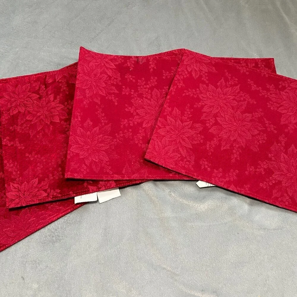4 Sets of 4 Placemats St. Patrick's Day,Valentine's Day,Halloween & Christmas